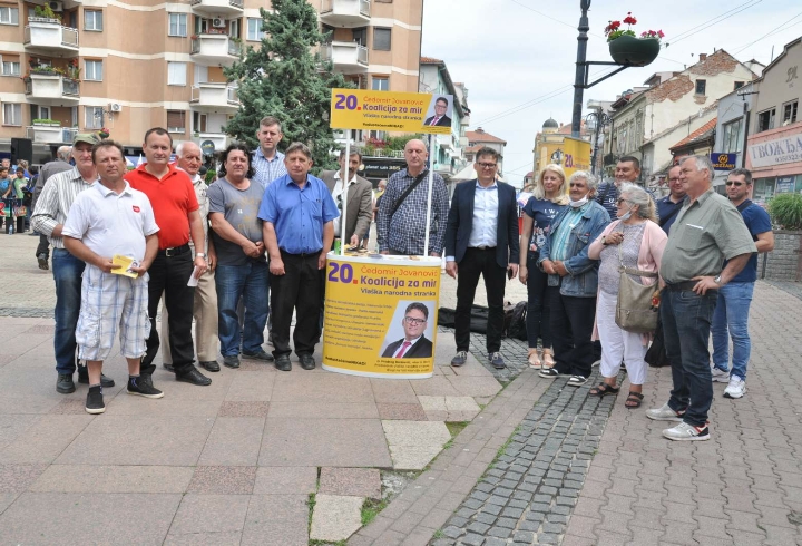 Izborna kampanja 13. 6. 2020. VNS za republičke izbore 21. 6. 2020. u opštinama Kučevo, Svilajnac i Ćuprija